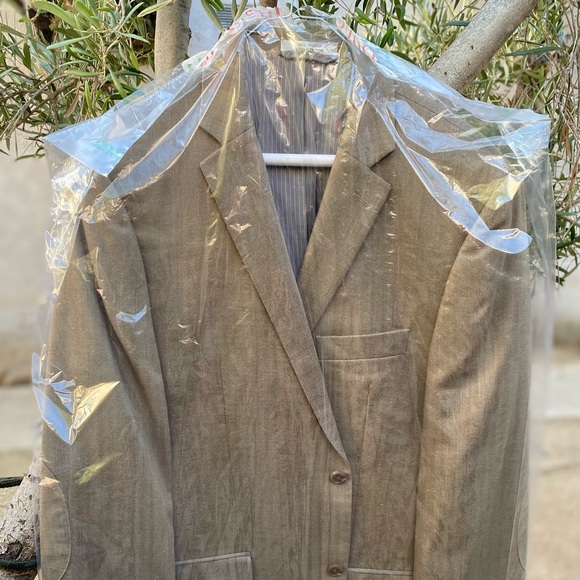 NW Black Brown 1826 Silk Wool Sport Coats, Sz 42L - Picture 2 of 14